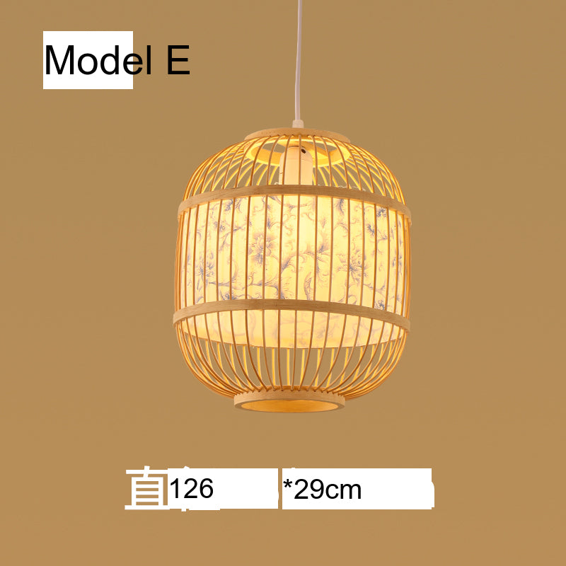 BOJI Isadora Elegant Woven Ceiling Lamp - Chinese Style from BOJI