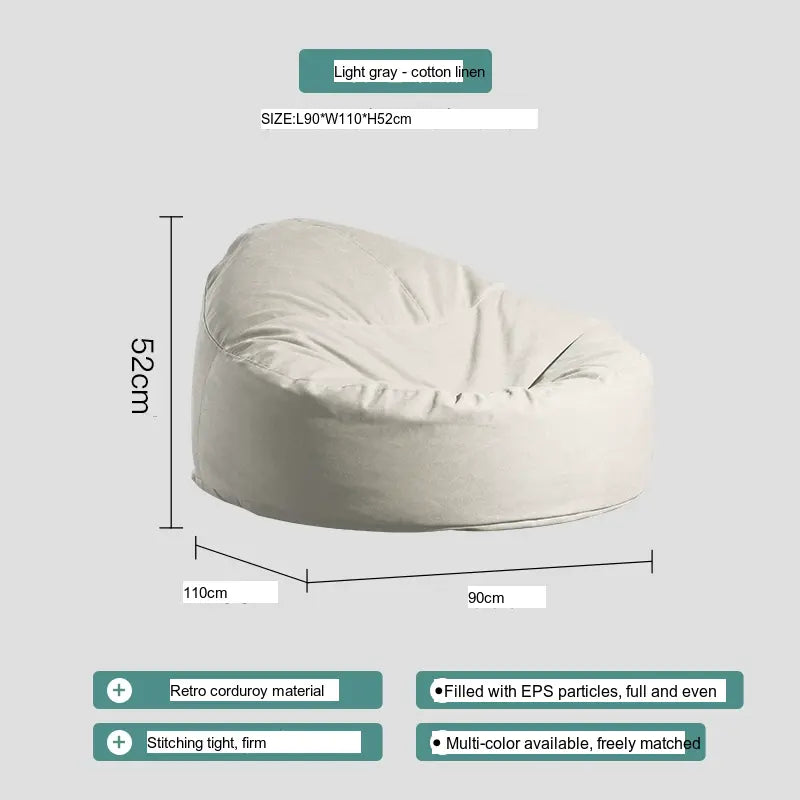 ABOUT WHITE Mistral Cozy Minimalist Tatami Chair from ABOUT WHITE