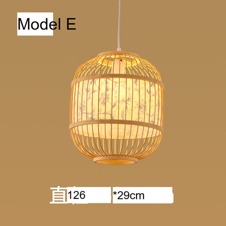 BOJI Isadora Elegant Woven Ceiling Lamp - Chinese Style from BOJI