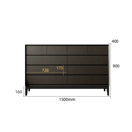 LINYUE Silas Italian Minimalist Eight-Drawer Storage Unit from LINYUE