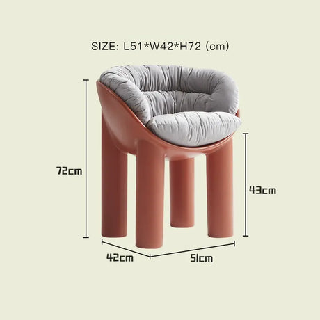 LAZYSPACE Zoey Elephant Legs Chair from LAZYSPACE