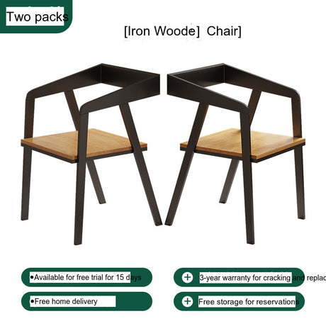 WEIMEI Santiago Rustic Solid Wood Dining Table Set from WEIMEI