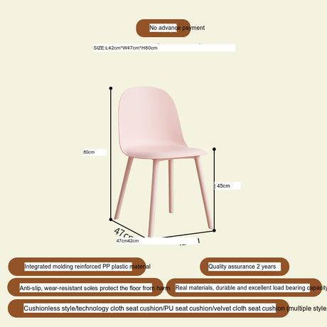 NIYE Aisling Sleek Modern Plastic High Chair from NIYE
