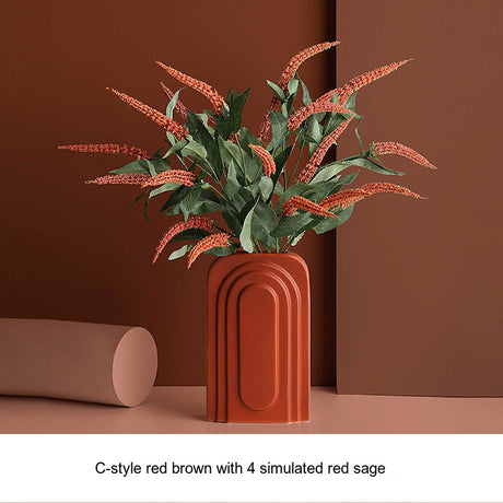 LIVETAI Isolde Elegant Nordic Art Ceramics Flower Relief Pack from LIVETAI
