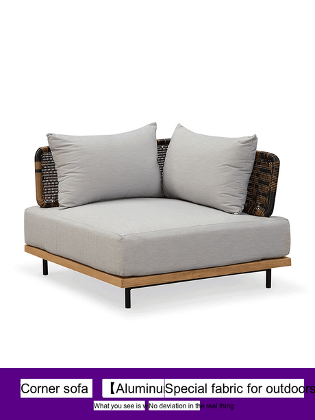 ZIYE Celestine Cozy Scandinavian Natural Sofa from ZIYE