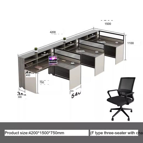 MUTINI Jasper Sleek Modern Office Desk Set from MUTINI