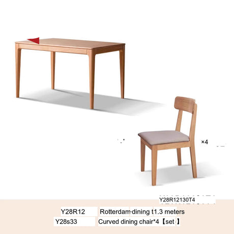 GENJI Hiroshi Elegant Natural Wood Highchair from GENJI