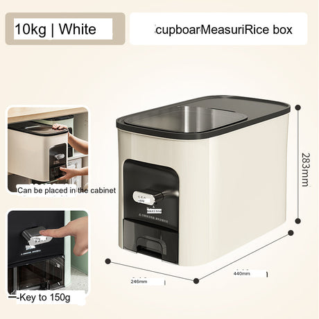 BOER Isola Insect-Proof Tideproof Rice Storage Box from BOER
