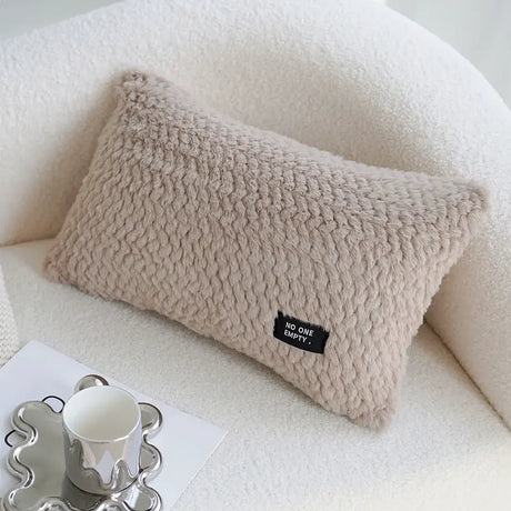 YOULI Beatrice Creamy Soft Beige Sofa Pillow from YOULI