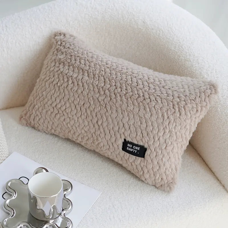 YOULI Beatrice Creamy Soft Beige Sofa Pillow from YOULI