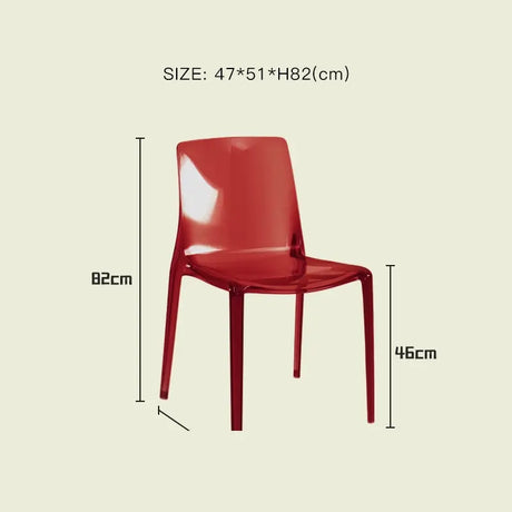 LAZYSPACE Leo Acrylic Coffee Chair from LAZYSPACE