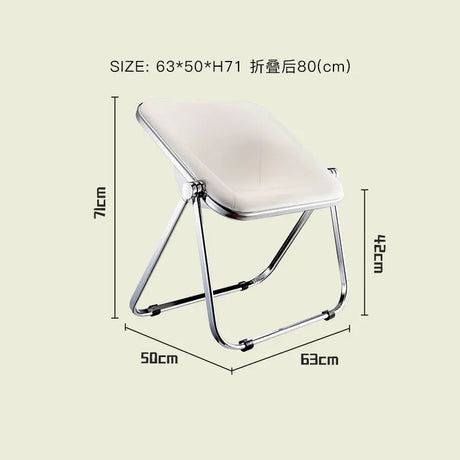 LAZYSPACE Noah Transparent Folding Chair from LAZYSPACE