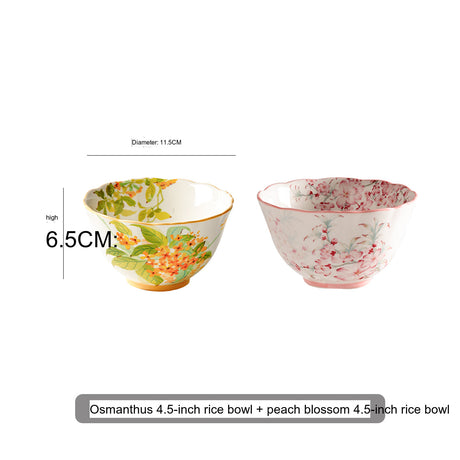 MOSE Twelve Flower Rice Bowl from MOSE