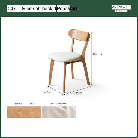 GENJI Hyun-Soo Scandinavian Natural Wood Highchair from GENJI