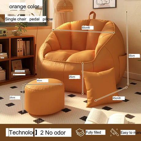 LEDONG Marisol Cozy Soft Bean Bag Chair from LEDONG