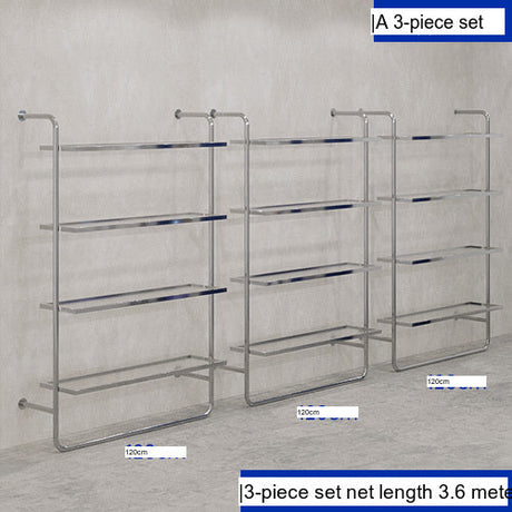 SM Vivian Stainless Steel Shoes and Clothing Stand from SM