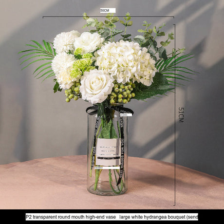 LIVETAI Athos Elegant Transparent Flowerpot Small Vase from LIVETAI