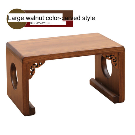 PAULOWNIA Seville Rustic Antique Bay Window Balcony TaTa Coffee Table from PAULOWNIA