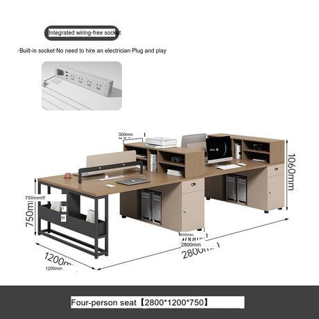 MUTINI Santiago Ergonomic Modern Desk Chair Set from MUTINI