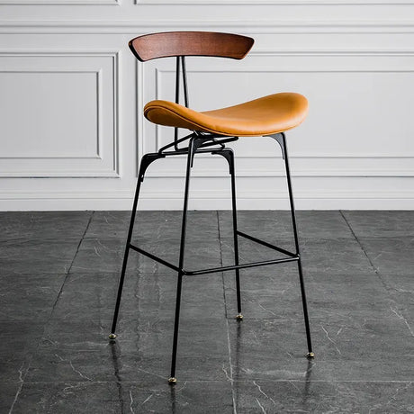 ABOUT WHITE Amaya Elegant Industrial Bar Stool from ABOUT WHITE