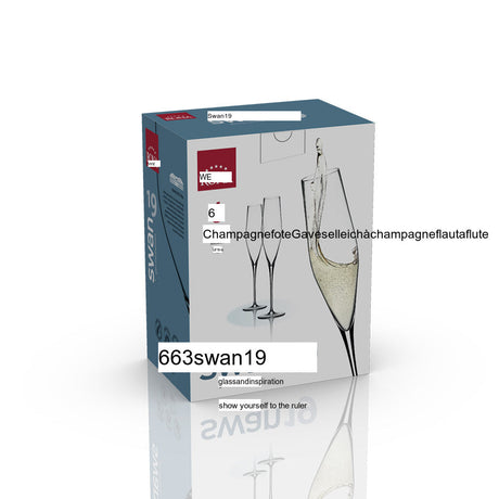 RONA Swan Wine Glass High-End Glossy Set from RONA