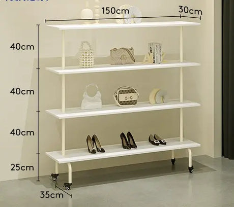 SM Liam Black Shoes and Clothing Stand from SM