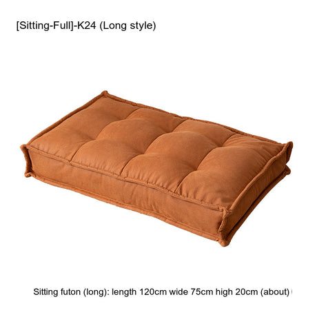PULI Akihiro Premium Leather Cushioned Futon from PULI