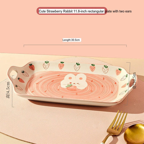MOSE Cute Strawberry Tableware Set from MOSE