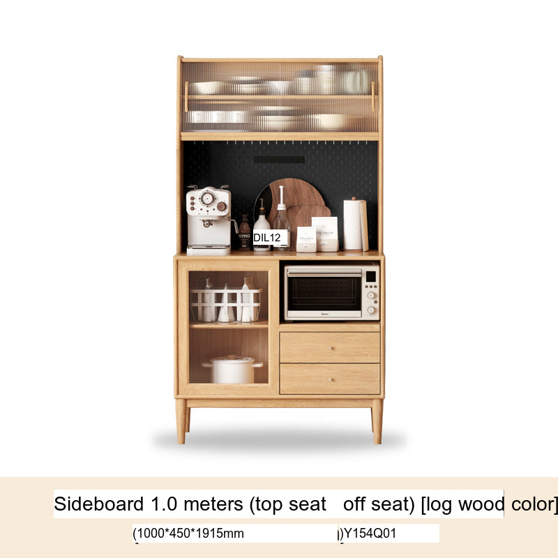 GENJI Akihiro Elegant Solid Wood High Cabinet from GENJI