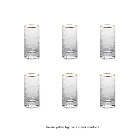 LIVETAI Adriano Elegant Golden Border Glass Cup from LIVETAI