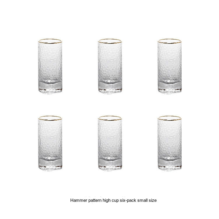 LIVETAI Adriano Elegant Golden Border Glass Cup from LIVETAI