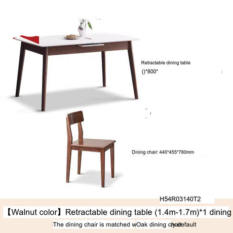 GENJI Hiroshi Solid Wood Folding Dining Table from GENJI