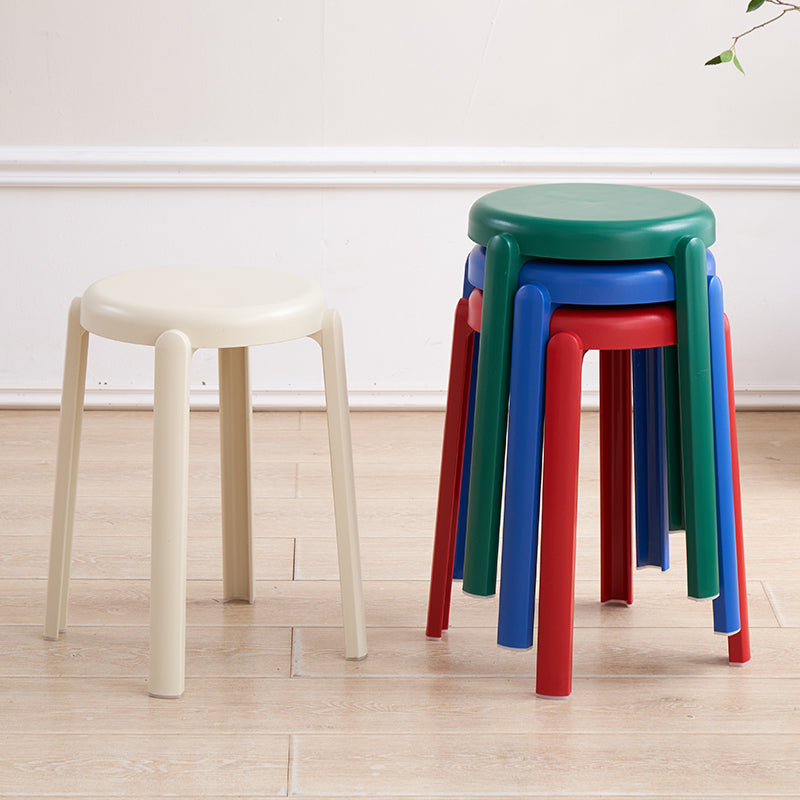 A&D Marcellus Durable Modern Round Stool from A&D