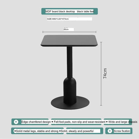ABOUT WHITE Orenji Elegant Solid Wood Round Dining Table from ABOUT WHITE