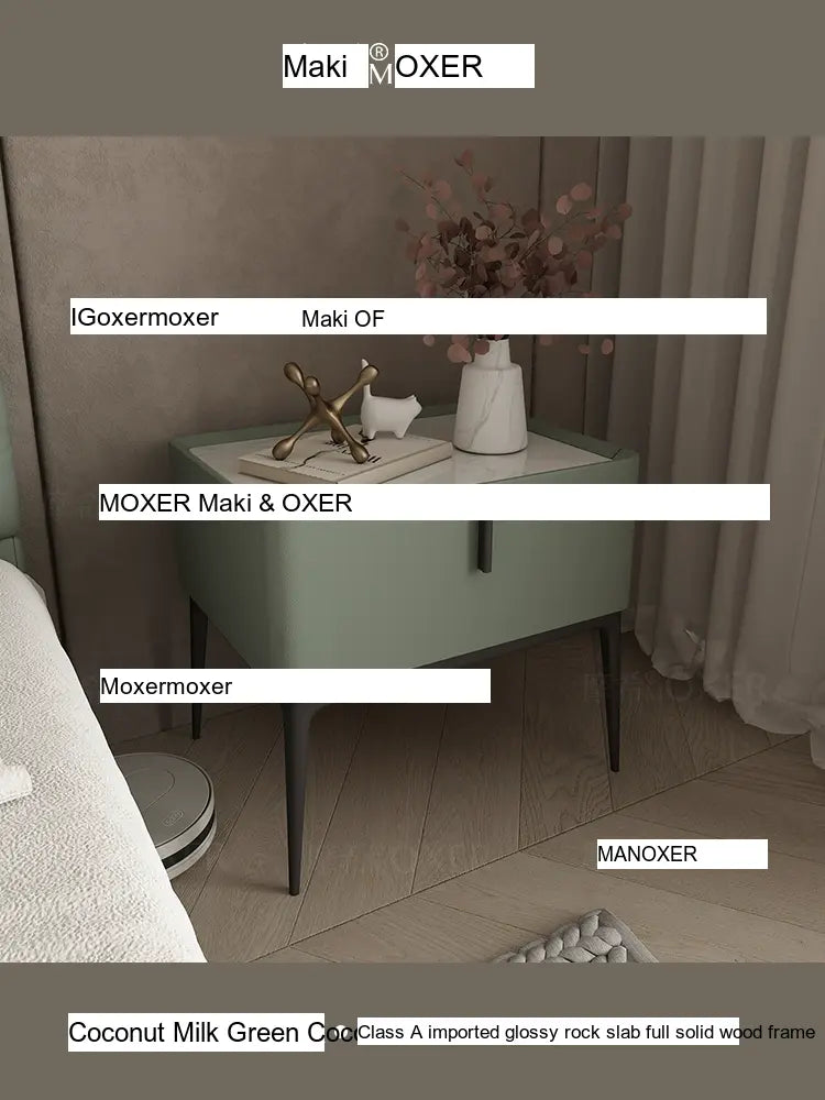 MOXER Lira Modern Simple Nightstand Table from MOXER