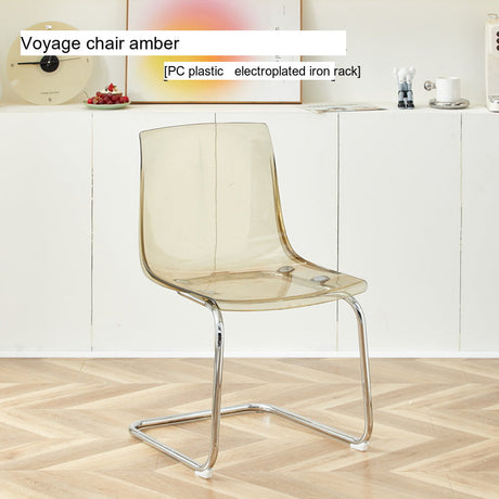 NIYE Isolde Sleek Transparent Dining Chair from NIYE