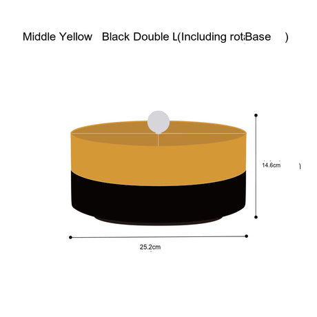 EPIUS Xochitl Rotatable Multilayer Snack Plate from EPIUS