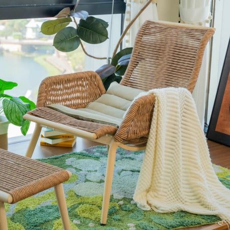 ZIYE Isadora Elegant Rattan Lounge Chair from ZIYE