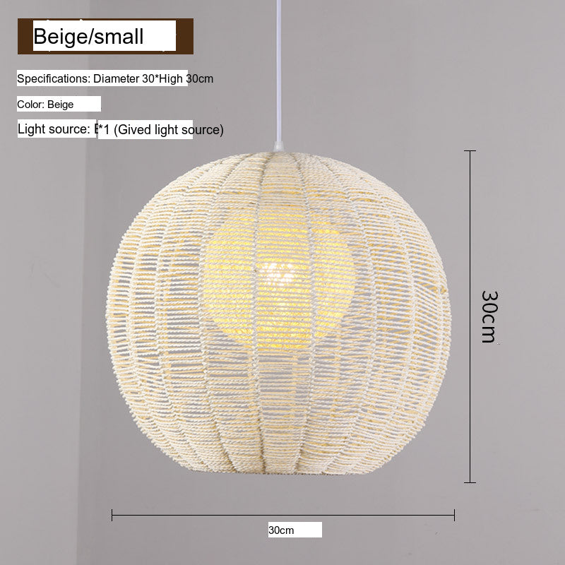 BOJI Kintaro Artistic Woven Lampshade Ceiling Lamp from BOJI