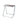 THOUGHTS Marcellus Transparent Folding Makeup Stool from THOUGHTS