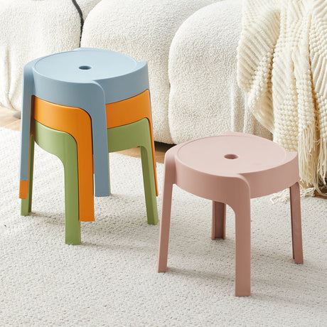A&D Nyamira Thickened Stackable Round Stool from A&D
