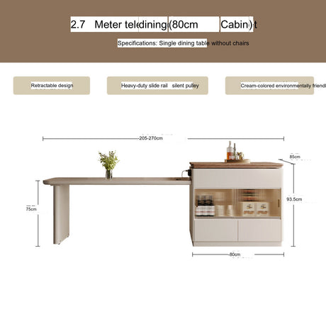 QUANMU Azura Versatile Modern Dining Table from QUANMU