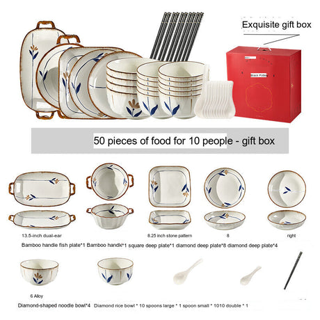 MOSE Japanese Advanced Tableware Set from MOSE