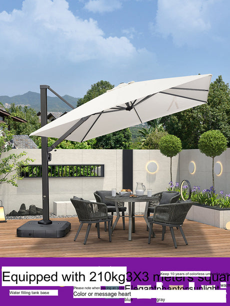 ZIYE Ryuichi Stylish Solar-Powered Umbrella Villa from ZIYE