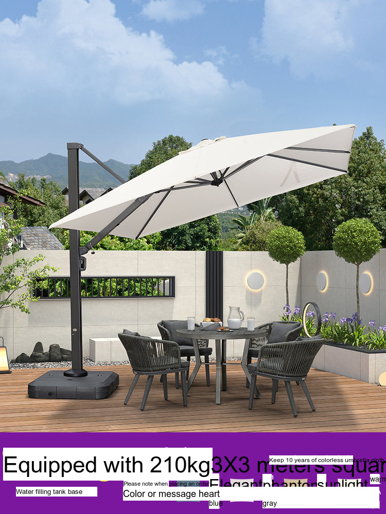 ZIYE Ryuichi Stylish Solar-Powered Umbrella Villa from ZIYE