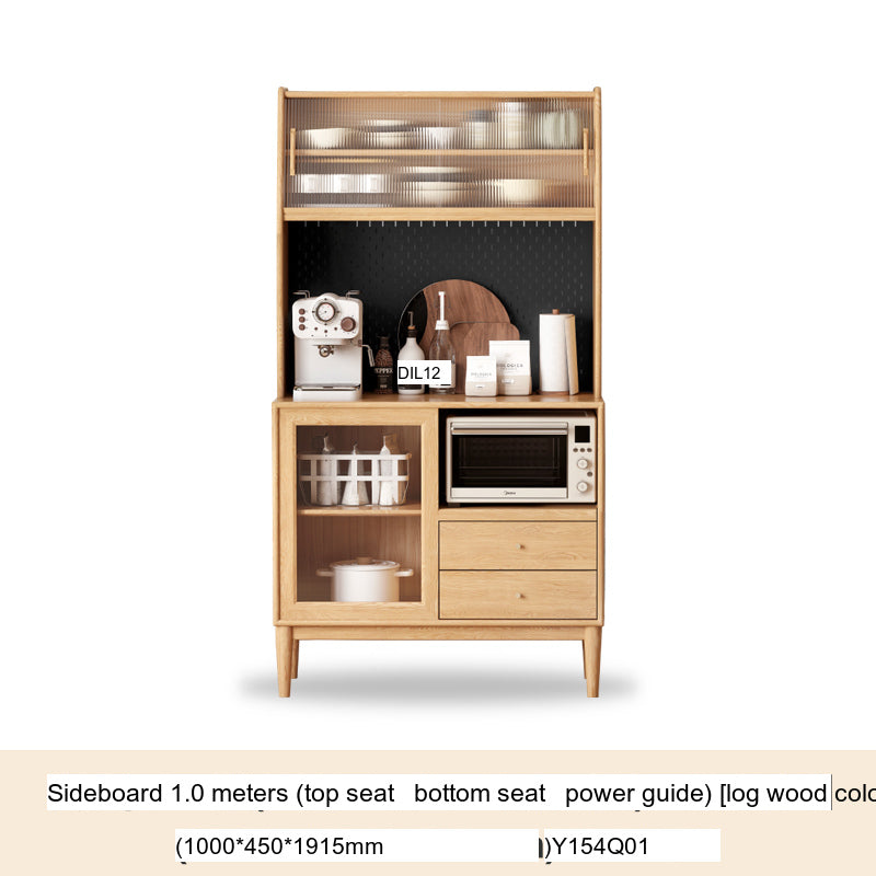 GENJI Akihiro Elegant Solid Wood High Cabinet from GENJI