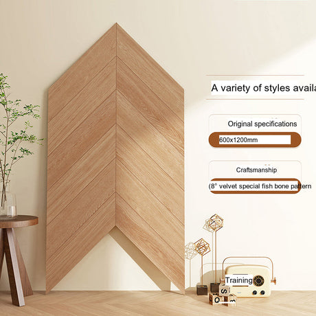 LOFTWELL Amara Softlight Velvet Grain Wood Tile from LOFTWELL