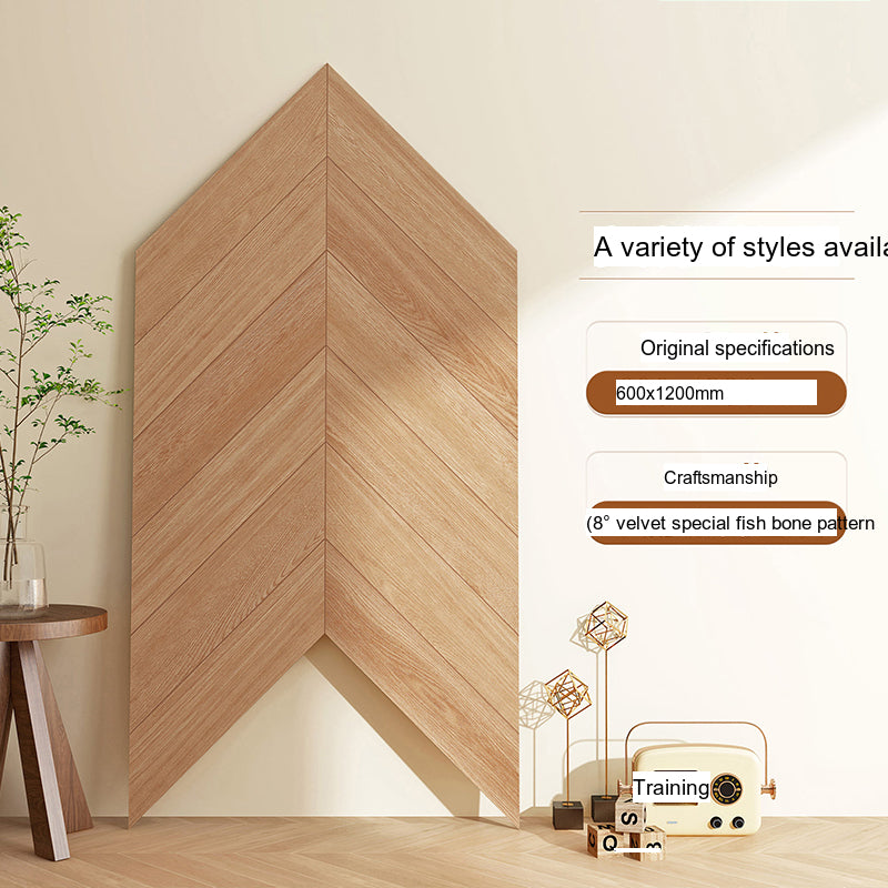 LOFTWELL Amara Softlight Velvet Grain Wood Tile from LOFTWELL