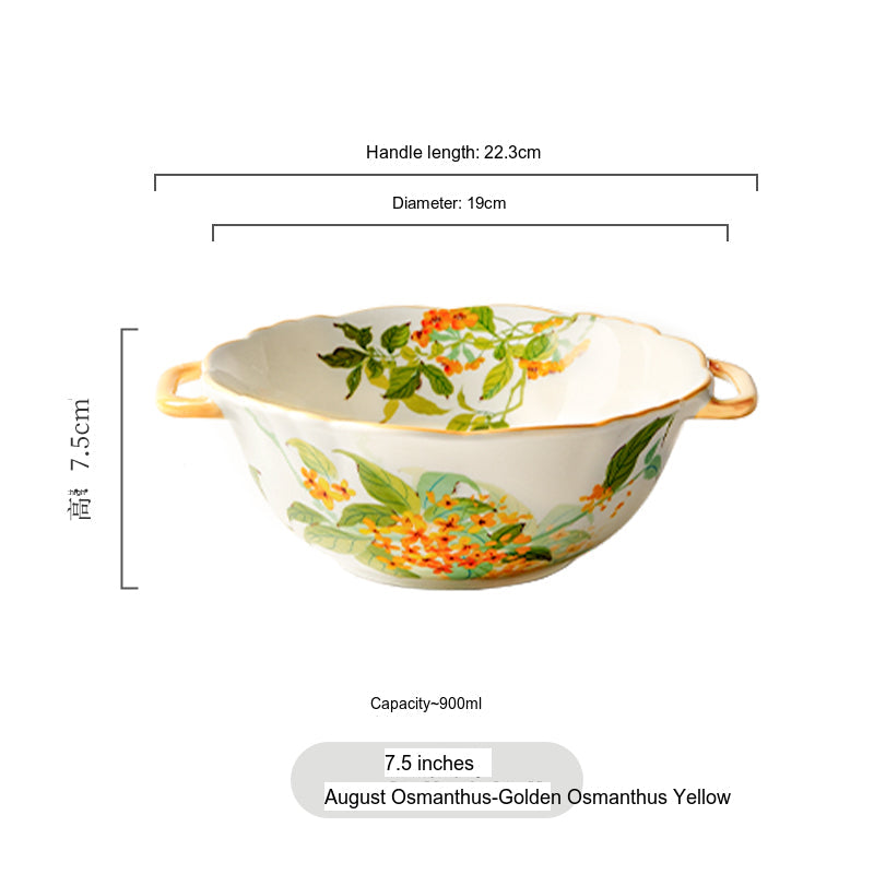 MOSE Twelve Flower Rice Bowl from MOSE