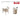 QUANMU Aisling Modern Light Luxury Creamy Style Table and Chair Set from QUANMU